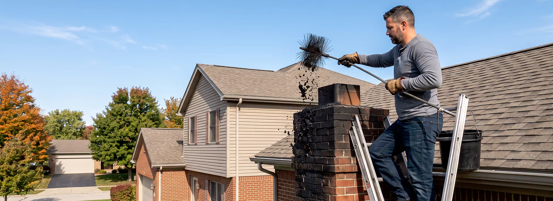 Chimney Creosote Cleaning in La Habra
