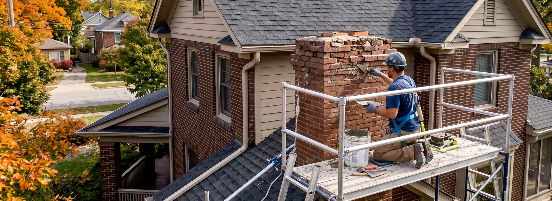 Chimney Masonry Repair in La Habra, CA