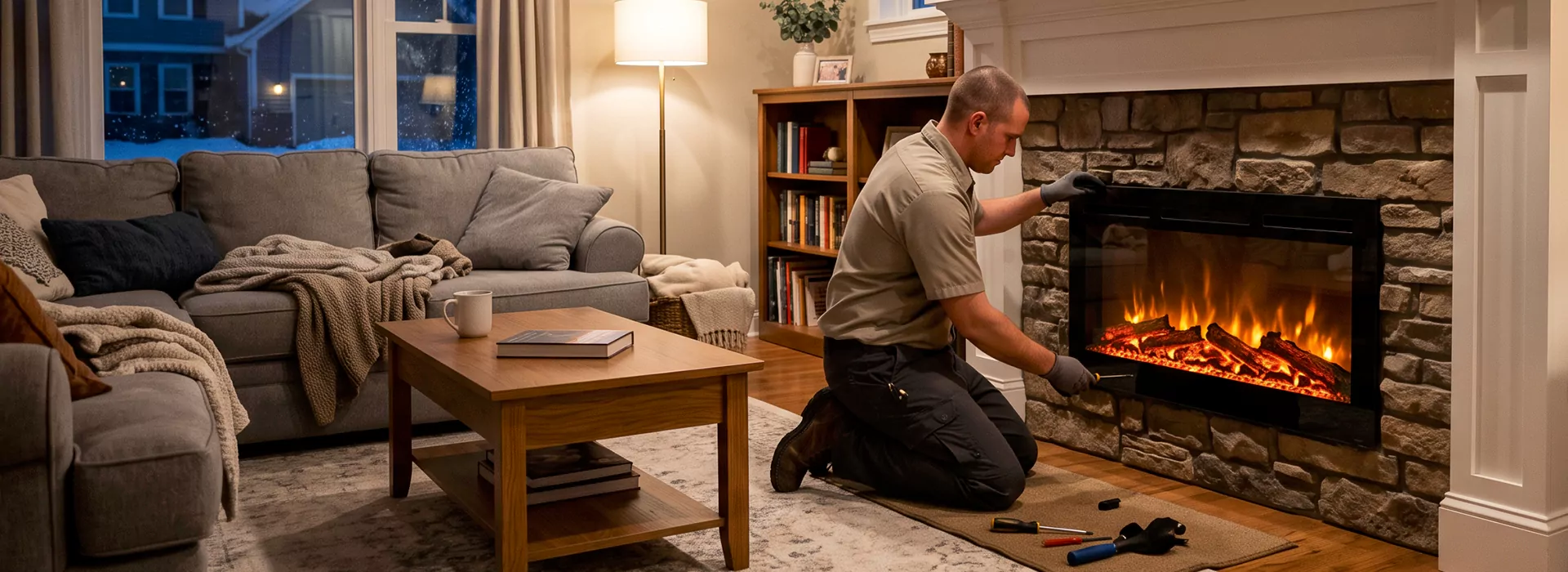 Electric Fireplace Installation La Habra in La Habra