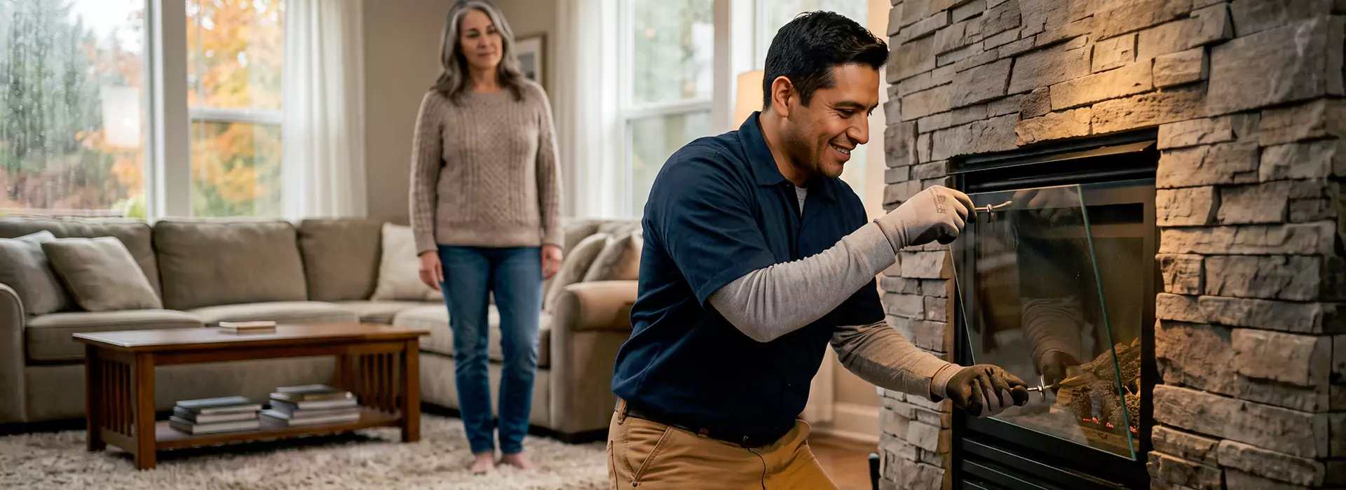 Fireplace Glass Replacement in La Habra, CA
