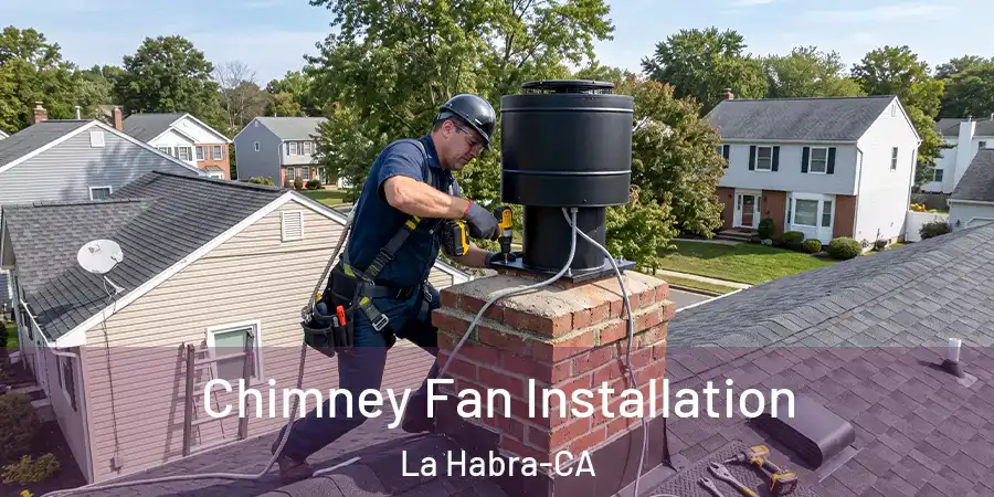 Chimney Fan Installation La Habra-CA