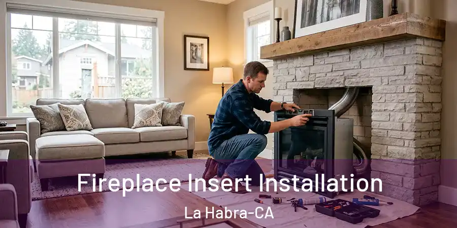  Fireplace Insert Installation La Habra-CA