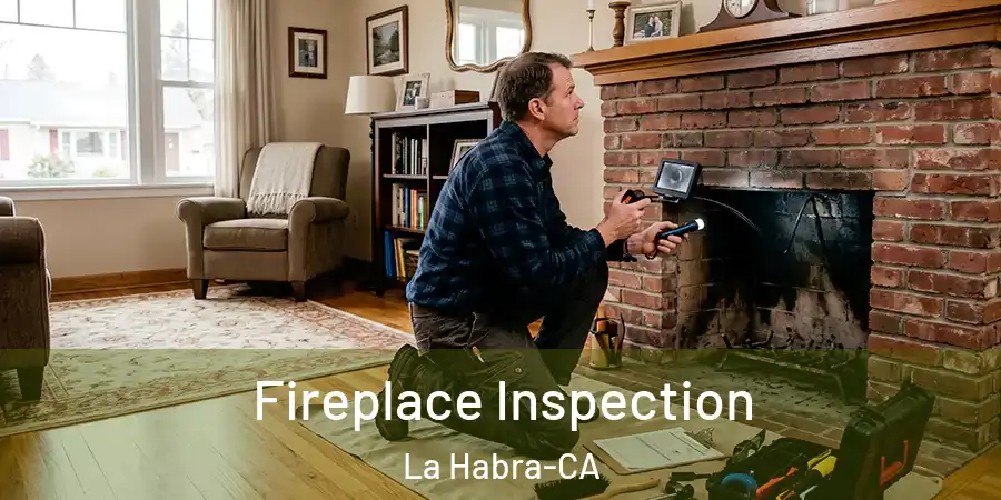 Fireplace Inspection La Habra-CA