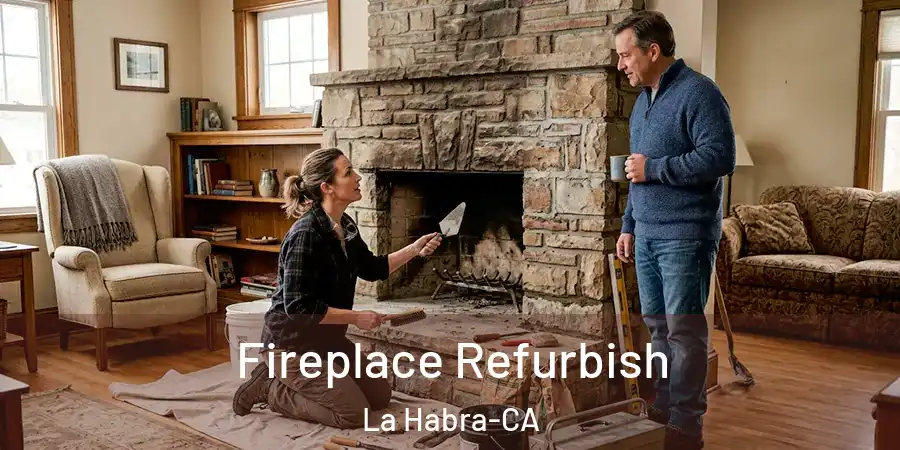  Fireplace Refurbish La Habra-CA