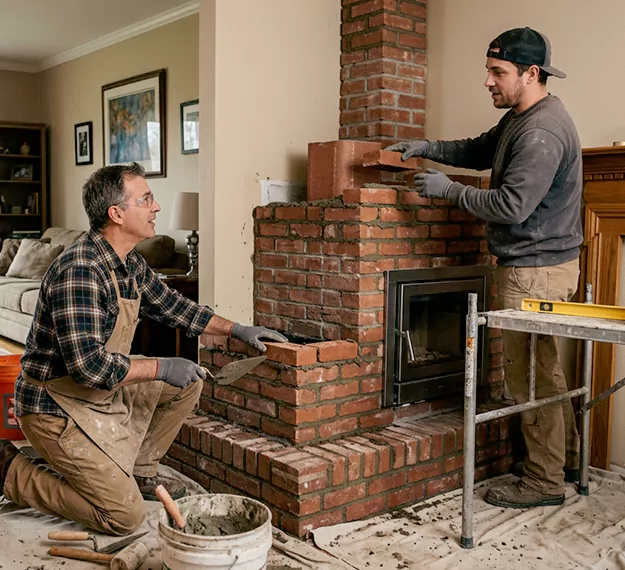 Certified Brick Fireplace Installation Company: Your Local Masonry Fireplace Contractors in La Habra, CA