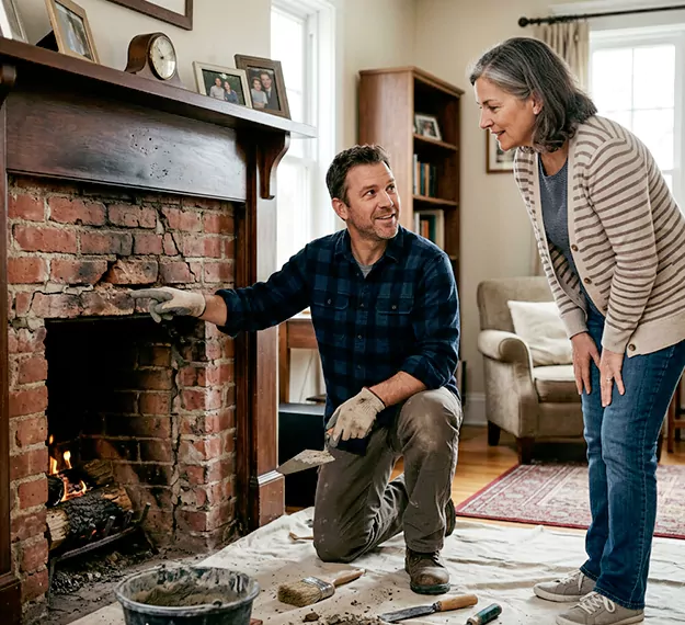 Why La Habra Homeowners Choose Our Brick Fireplace Repair Team?