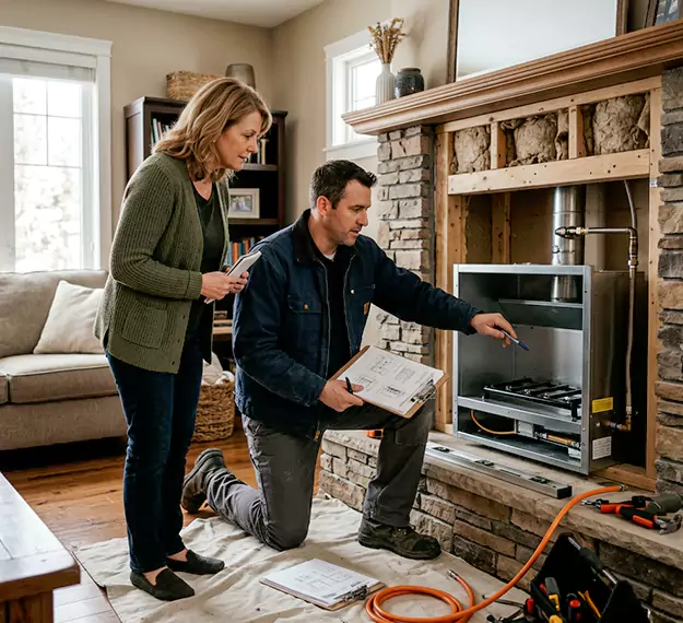 Why La Habra, CA Homeowners Choose Our Propane Fireplace Installation Team?