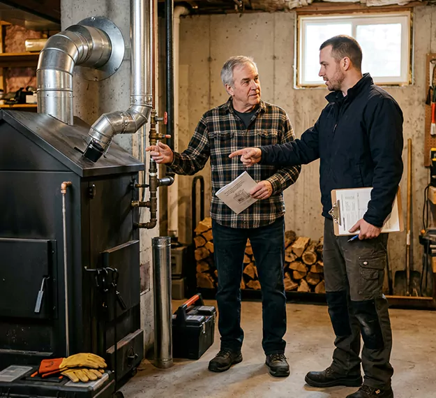 Why La Habra Homeowners Choose Our Wood Furnace Installation Team?