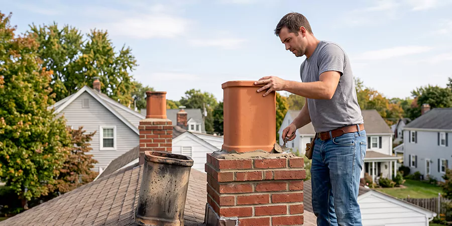Matching Chimney Pot Replacement La Habra