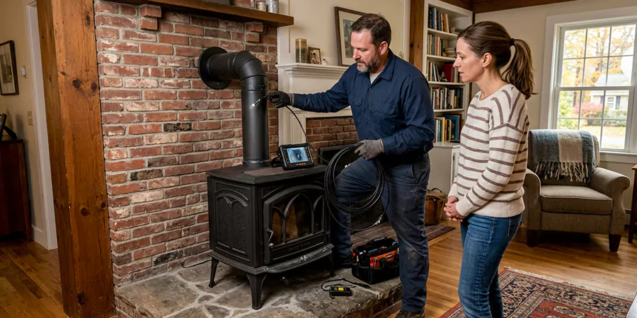 Wood Stove Chimney Inspection La Habra