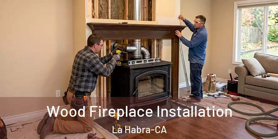  Wood Fireplace Installation La Habra-CA